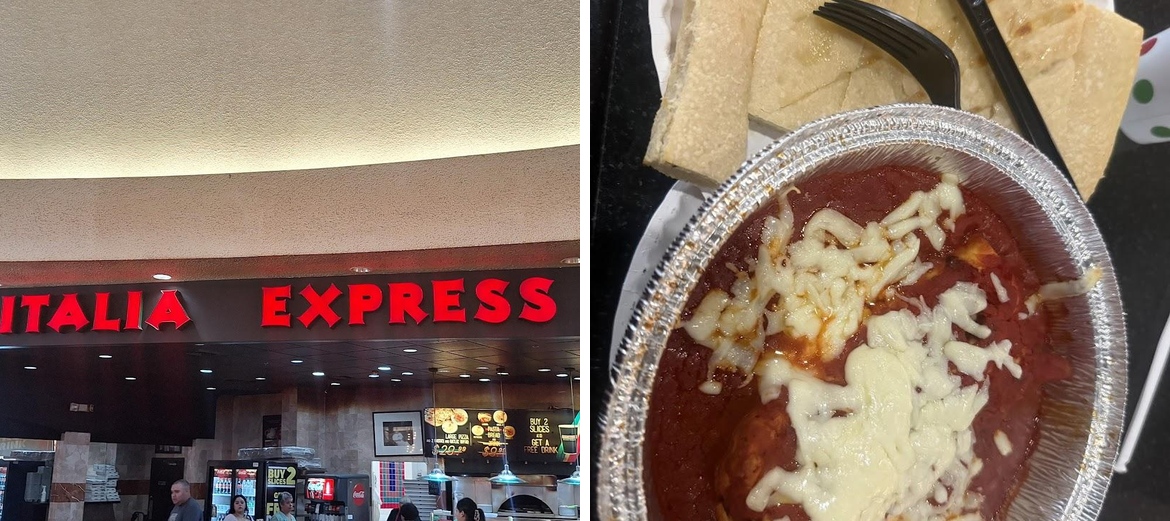 Italia Express Menu