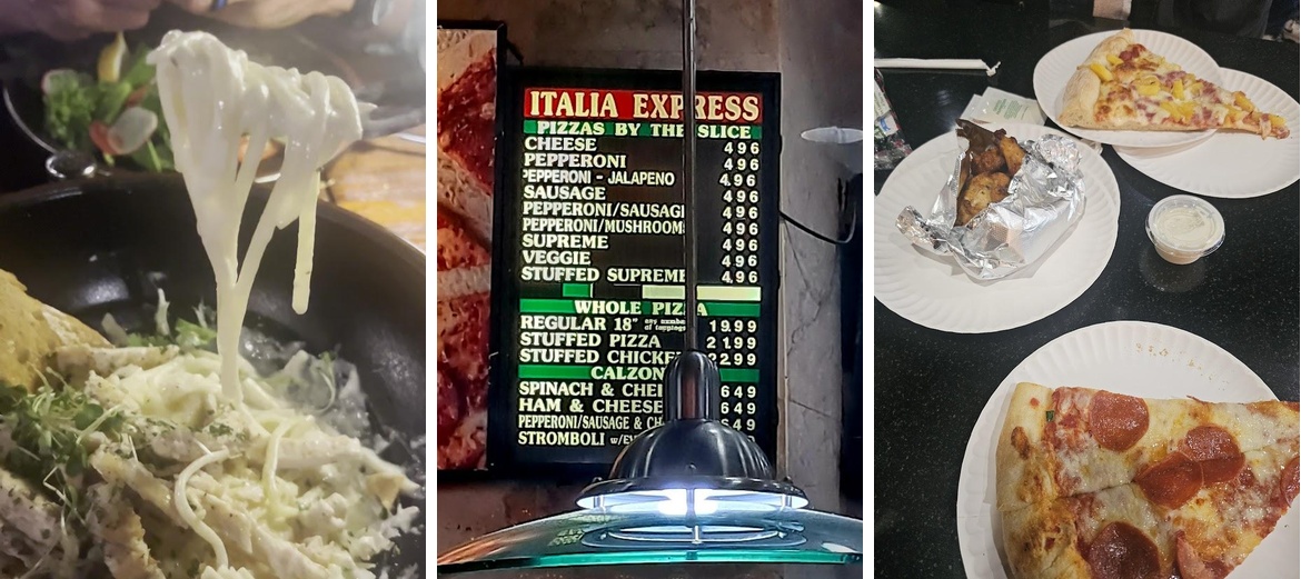 Italia Express Menu